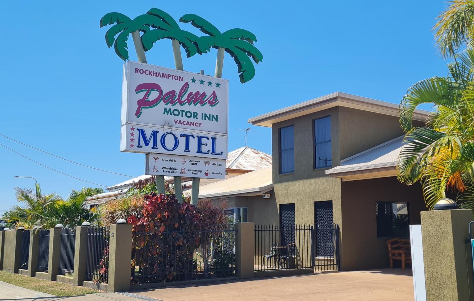 Rockhampton Palms Motor Inn Dış mekan fotoğraf